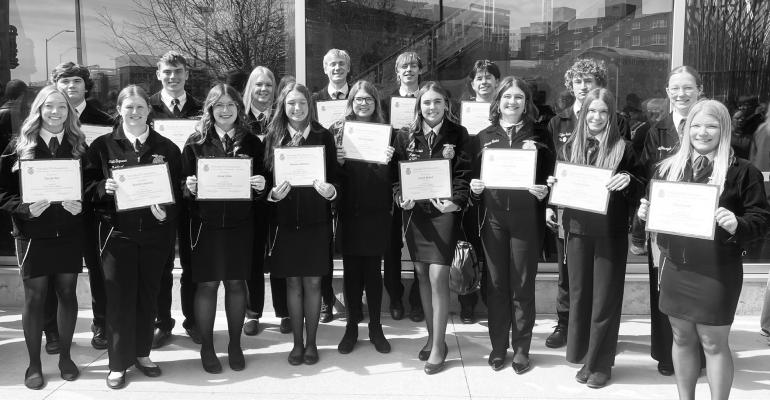 St. Paul FFA attends state convention