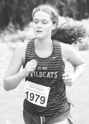 KATIE KLEINSASSER finished in eighth at last week’s Centura Invite. Photos by Michael Happ