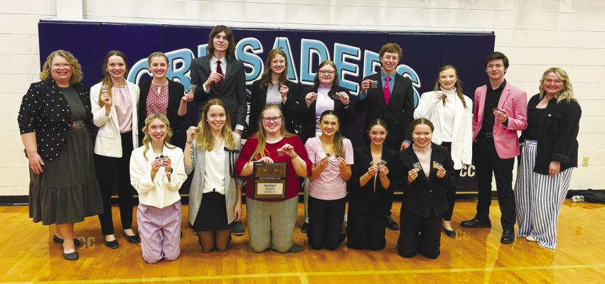 Nine Centurions qualify for state speech contest