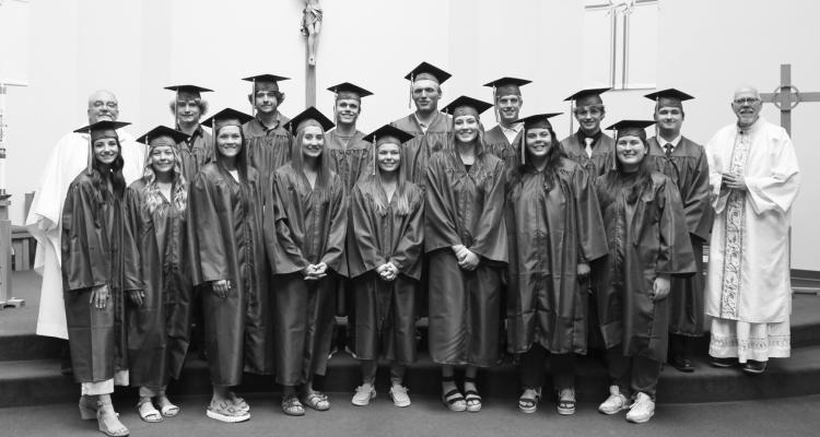 Graduates Recognized at Sts. Peter & Paul