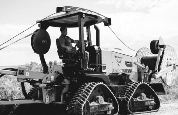 A MULTI-YEAR PROJECT was recently announced by Hamilton Communications to develop a 100 percent fiber network serving the City of St. Paul and two surrounding swaths of rural land. When finished, approximately 152 miles of new, buried fiber will deliver high-speed Internet service to every home and business in the project areas. Courtesy Photo