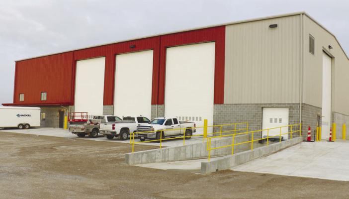 Recycling facility nearing completion