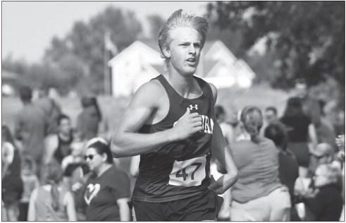DILLON FANTA led Centura at their home invite last week. Fanta completed the race in 21:39.20 to secure twenty- eighth place. Photo by Jordan Coslor