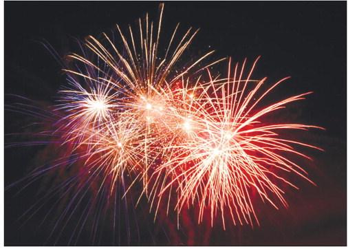 FIREWORKS lit up the night sky across much of the area last week in celebration of Independence Day. Fireworks stands in St. Paul reported strong sales in the leadup to the holiday.