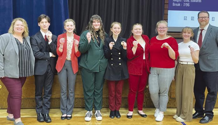 Centura Qualifies for State Speech in Five Events