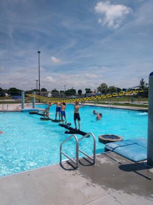 New Ropes Installed at Water Park