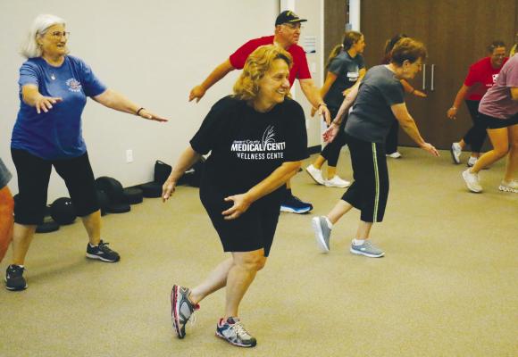 FIFTEEN INDIVIDUALS have signed up to participate in Howard County Medical Center’s (HCMC) Lunch Crunch program this fall. Photo by Michael Rother