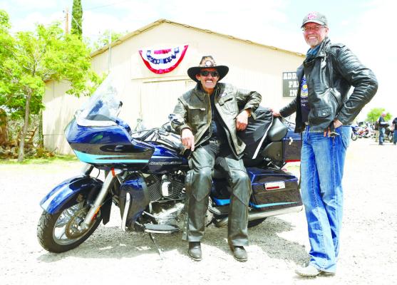 RICHARD PETTY AND KYLE PETTY will be a part of this year’s Kyle Petty Charity Ride Across America, which will stop in St. Paul on Sunday. Photo by Kevin Kane Photography