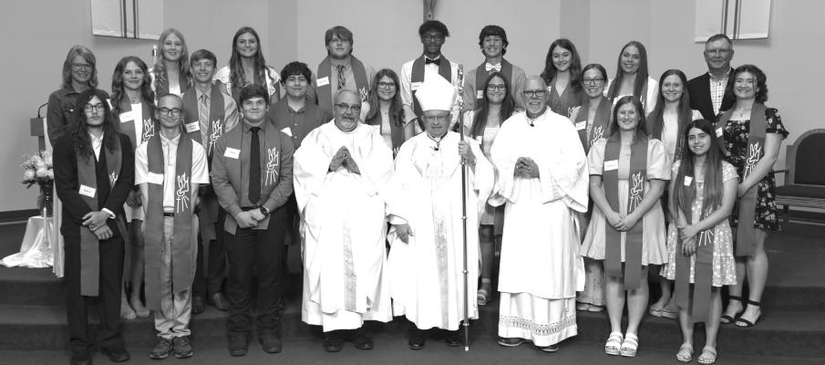 Confirmation Held at Sts. Peter & Paul