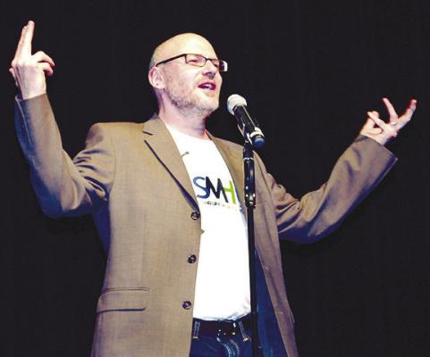 DAVID GRANIRER, a counselor, mental health advocate, and comedian from Vancouver, Canada, will present Stand Up For Mental Health on Sunday at the St. Paul Civic Center. Courtesy Photo
