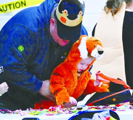 KIDS AND ADULTS of all ages enjoyed the comfort of indoor trick-or-treating on Friday night during Halloween, with the Boo Bash being the place to be.