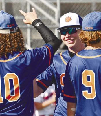HISTORY will be made this weekend, as the St. Paul/ Palmer Cats baseball team qualified for the NSAA Class C State Baseball Tournament in Omaha for the first time in program history. The Cats received a wildcard bid to the state tournament, after having lost to Adams Central 9-1 in the district final on Friday night. St. Paul/Palmer will play their LouPlatte Conference rivals from Central City/Centura in the opening round of the tournament on Saturday morning. Photo by Michael Happ