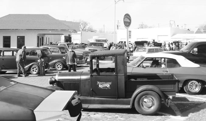 Weather doesn’t dampen fun at Cars & Coffee
