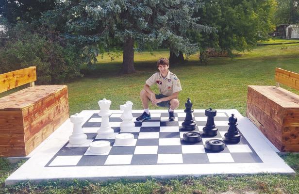 Lentz completes Eagle Scout project
