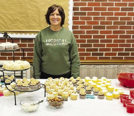 JEANETTE WIESER, a certified medical assistant, recently retired from her position at Howard County Medical Center in St. Paul following a twenty-six year career with the local critical access hospital. Wieser is pictured at her retirement party. (Courtesy Photo)