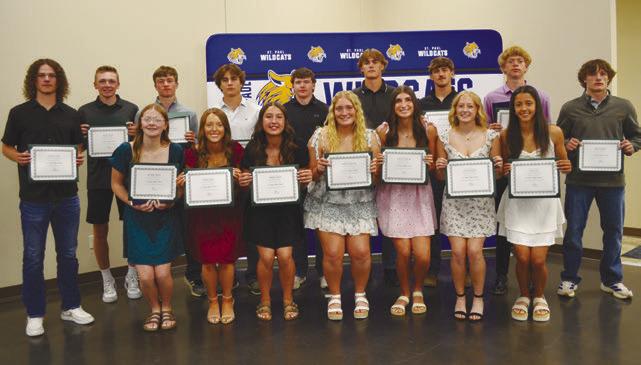 ST. PAUL ATHLETESEARN HONORS