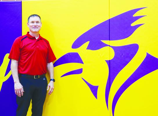 BOBBY KELLEY recently took over as the new superintendent at Elba Public Schools. Kelley has been in education for twenty-five years, fifteen of which he has served as an administrator. Photo by Michael Rother