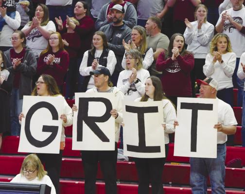 CENTURA’S FANBASE turned out in droves to support the school at last week’s NSAA State Basketball Tournament. Photo by Michael Happ