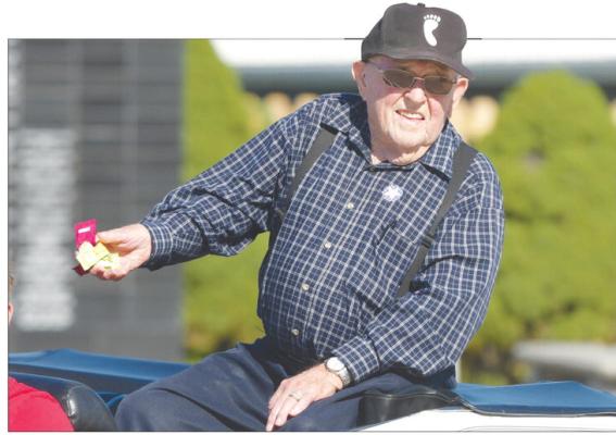 GENE WHITEFOOT served as the grand marshal of the 2024 Boelus Days Parade. This year’s celebration in Boelus marked the first time in many years that the event was held in the Howard County community. The theme for this year’s celebration was “Back to Tradition in Boelus.” Photo by Michael Happ