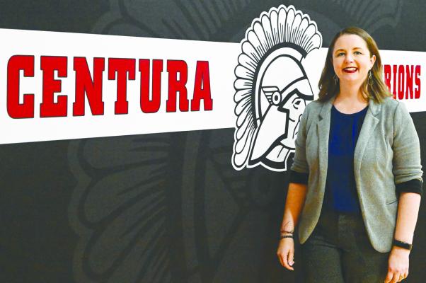 DR. KAELA HENEGER took over as superintendent at Centura Public Schools on July 1st. Dr. Heneger comes to Howard County from Springfield Platteview Community Schools in Sarpy County. Photo by Michael Happ