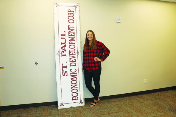 DREAM SOLKO was recently hired as the St. Paul Development Corporation’s new executive director. Solko has been involved with the corporation for over four years. (Michael Rother)