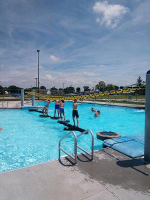 New Ropes Installed at Water Park