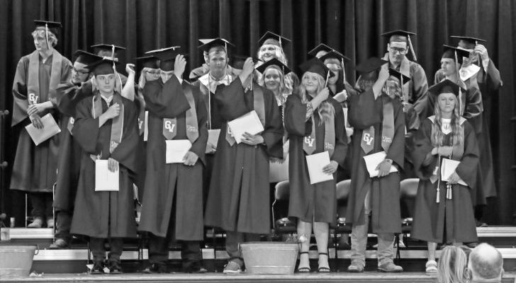 Central Valley Students Receive Diplomas on Saturday