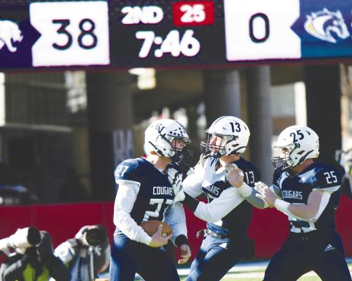 COUGARS MAKE HISTORY