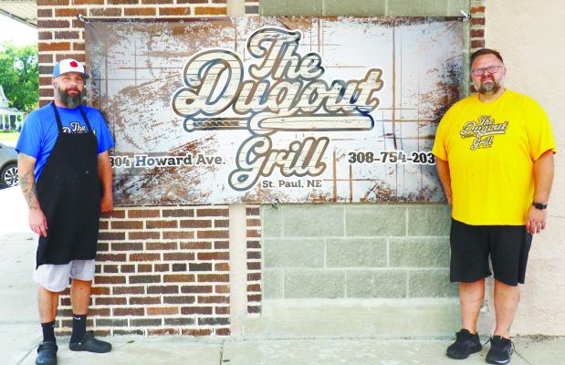 THE DUGOUT GRILL opened in downtown St. Paul on July 8th. The business is operated by Scott Heater and Jason Dibbert, longtime friends with decades of experience in the restaurant industry. Photo by Michael Rother