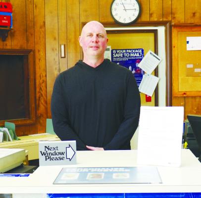 COREY GRAVES, who had been on detail as the St. Paul post office’s acting postmaster since late last year, officially started as the postmaster on April 6th. Photo by Michael Rother