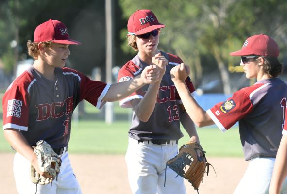 DCB Tops Ord Twice for State Berth