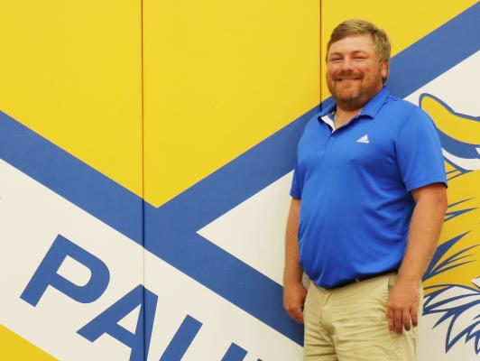 ALEX EGGER is the new elementary principal at St. Paul Public Schools. Egger, who has spent the entirety of his teaching career at St. Paul, said he is excited to continue to build on the school’s successes. (Michael Rother)
