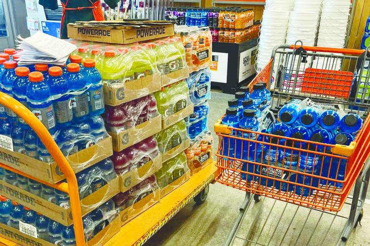NUMEROUS ORGANIZATIONS AND BUSINESSES have been donating items to the victims of the May 17th tornado that caused extensive damage north of St. Libory. Among the groups is the Heartland United Way, which is helping raise monetary funds through its After the Storm campaign. Courtesy Photo