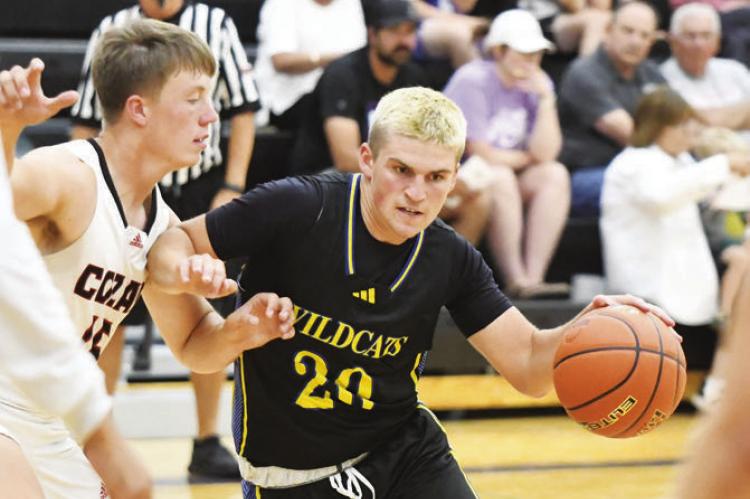 BEAU PARO competed in last Thursday’s New West All-Star Classic, representing St. Paul and the LouPlatte Conference against the Southwest Conference All-Stars. Photo by Jordan Coslor