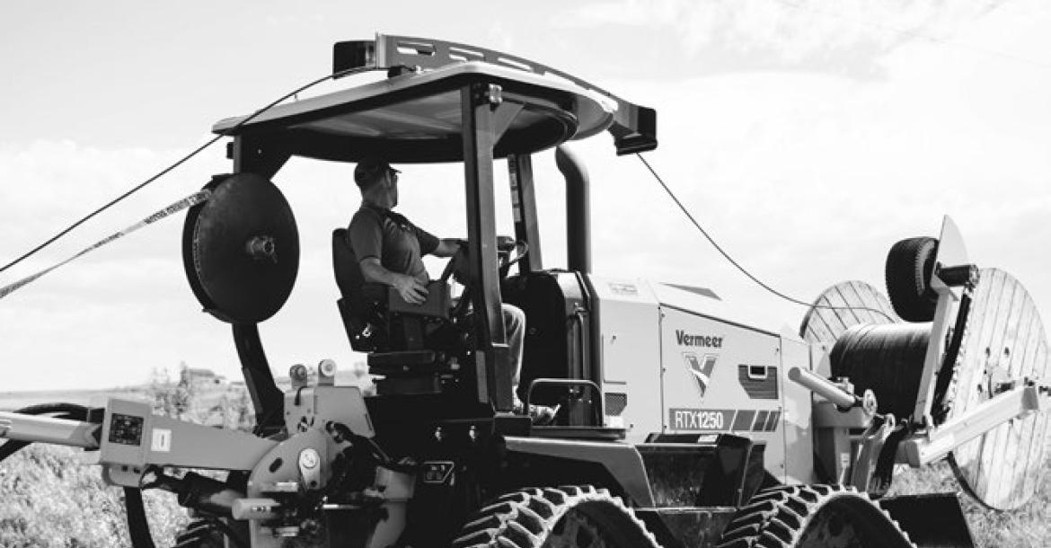 A MULTI-YEAR PROJECT was recently announced by Hamilton Communications to develop a 100 percent fiber network serving the City of St. Paul and two surrounding swaths of rural land. When finished, approximately 152 miles of new, buried fiber will deliver high-speed Internet service to every home and business in the project areas. Courtesy Photo