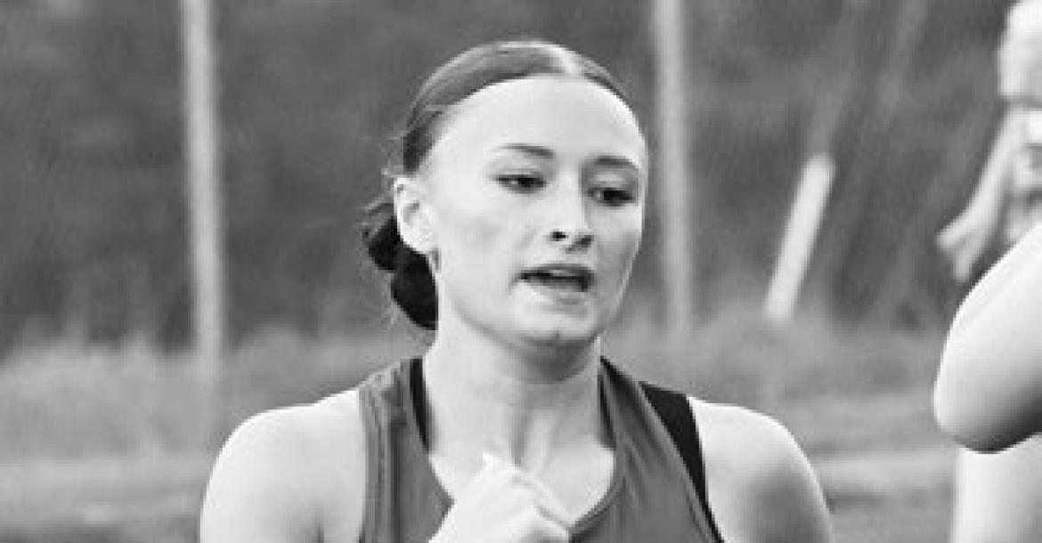 ST. PAUL’S KAMDEN SACK dominated the 800-meter run at the District C-6 Meet at Boone Central last week. Sack won the gold in that race in 2:21.82.